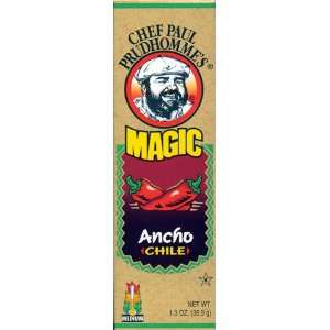 Chef Paul Prudhommes Magic Seasoning Blends ~ Ancho Ground Dried 