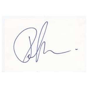 PAUL SORVINO Signed Index Card In Person