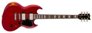 ESP LTD Viper 256 Electric Guitar Aged Vintage Cherry Finish viper 256 