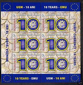 2009 EURO,Currency,Coins,Monnaie,Moneda,Münze,Romania,Mi.6339 I+II,KB 