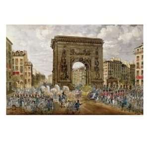  Procession of Pope Pius VII in Paris, 28th November 1804 