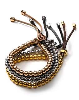 MICHAEL Michael Kors Leather Beaded Bracelet  