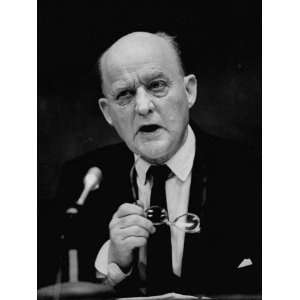  Dr. Reinhold Niebuhr Speaking at the Union Theological 