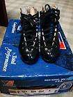 Riedell Black 110 Roller Figure Skate Boots Youth 9 M