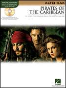 Pirates of the Caribbean Alto Sax Sheet Music Book & CD  