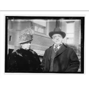  Historic Print (L) Samuel Gompers & wife?