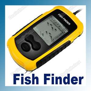   Portable Sonar Sensor Fish Finder depth Finder Fishfinder Alarm  