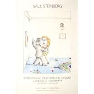  Saul Steinberg   Serpentine Gallery, 1979 Limited Edition 