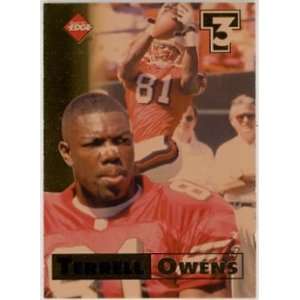 Terrell Owens San Francisco 49ers 1998 Collectors Edge First Place 