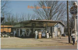 PZrs Plains GA Billy Carters Gas Station 70s Postcard  