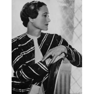 Duchess of Windsor Wallis Simpson, Late 1930s Photographic 