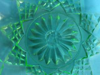 anchor hocking green depression glass berry serving bowl retail $ 79 