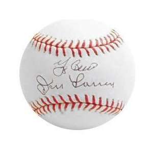 Yogi Berra & Don Larsen Autographed Baseball  Details Dual 