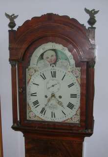 Meyer Bristol Grandfather Clock Antique c. 1800 Wow  