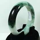 Round 52mm Certified Green Bangle 100% Natural Untreated Grade A 