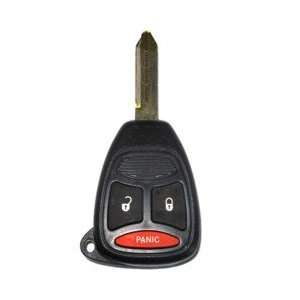  2006 06 Dodge Magnum Remote & Key Combo   3 Button with 