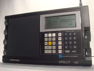 Grundig Satellit 500 Digital Shortwave / World Receiver Radio   New w 
