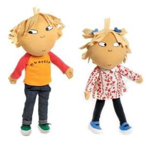  Talking Posable Charlie and Lola Doll Set Toys & Games