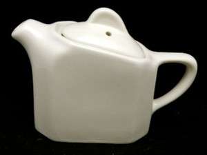 VINTAGE OFF WHITE HALL POTTERY ONE PERSON TEAPOT  