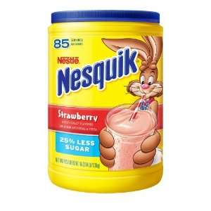  Nesquik Strawberry Powder Drink Mix, 48.7 ounce 