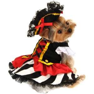   Accessories Extra Large Pirate Girl Dog Costume, 26 Inch: Pet Supplies