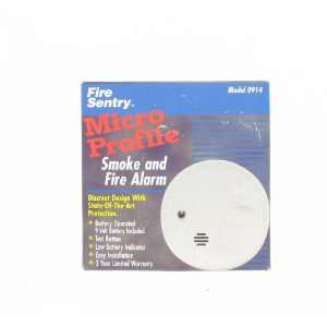  Fire Sentry Micro Profile Smoke & Fire Alarm 2 PACK #0914 