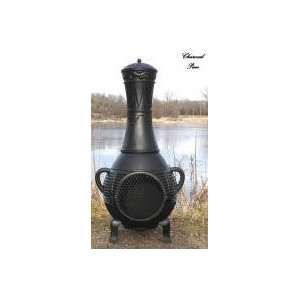   Style Gas Chiminea Outdoor Fireplace   Charcoal Patio, Lawn & Garden