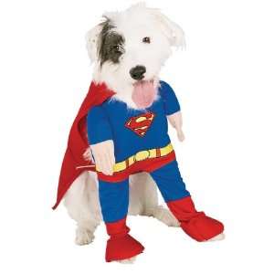  Superman Deluxe Dog Costume Large