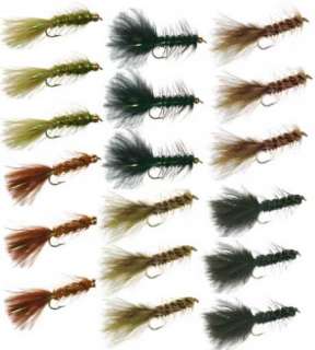 Wooly Bugger Trout Fly Fishing Flies Collection   18 Flies