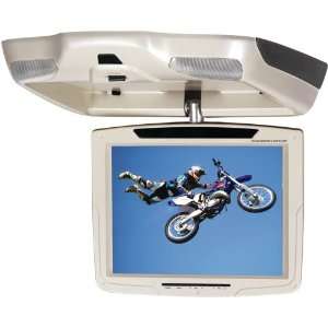   BG 10.4 CEILING MOUNT FLIP DOWN MONITOR WITH DVD (BEIGE) Electronics