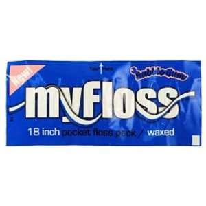    myfloss Bubble Gum individual floss Case Pack 500 