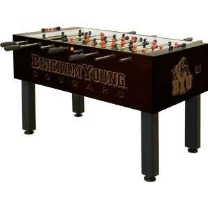  Brigham Young Foosball Table Cherry