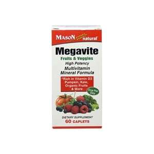  Megavite Fruits & Veggies 60 Caplets Health & Personal 