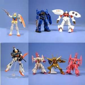  Gundam Mobile Suit Gashapon Selection 40 (Set of 7) Toys & Games