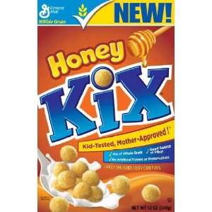 General Mills Honey Kix Cereal, 12 ounces  Grocery 