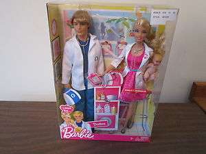 Kohls Exclusive I CAN BE Doctors Ken & Barbie New in Box Doctor Set 