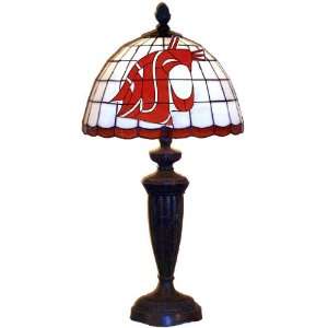   Washington State University Stained Glass Desk Lamp