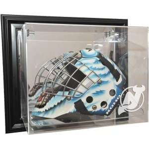  New Jersey Devils Goalie Mask Case Up Display Case, Black 