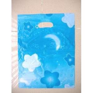  95 Blue Moon Star Plastic Bags Wholesale Lot 12x15.5 for 