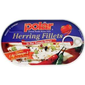 Herring Fillets in Hot Tomato Sauce Grocery & Gourmet Food