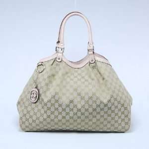  NEW AUTHENTIC GUCCI PINK SUKEY LARGE TOTE 