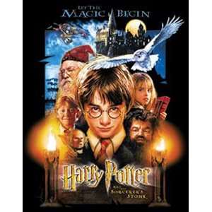  Harry Potter Sorcerers Stone Movie Poster Metal Tin NIB 