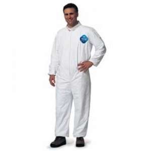 Tyvek Suits & Clothing   Coverall With Elastic Wrists And Ankles   2X 