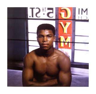 New In the Gym Muhammad Ali Celebrity Print 0G0B  