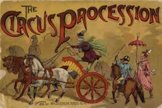 Circus Procession 2 McLoughlin Bros 1888 Poster Reprodu  