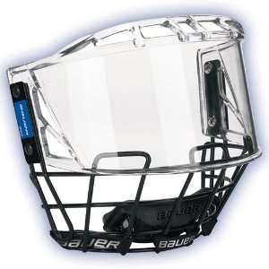  Bauer 920 Deluxe Senior Hockey Helmet Full Shield w/Cage 