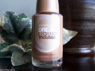 MAYBELLINE DREAM LIQUID MOUSSE FOUNDATION MAKEUP~YOU CHOOSE SHADE 