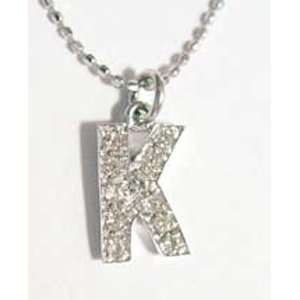 Sydney Evan Diamond 14k Necklace   initial K