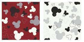 Disney Mickey Mouse Heads Pre Pasted Wallpaper ~ Choice  