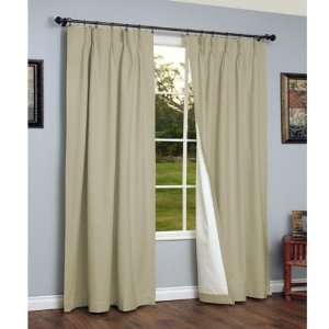   Weathermate Pinch Pleat Curtains   72x84, Insulated
